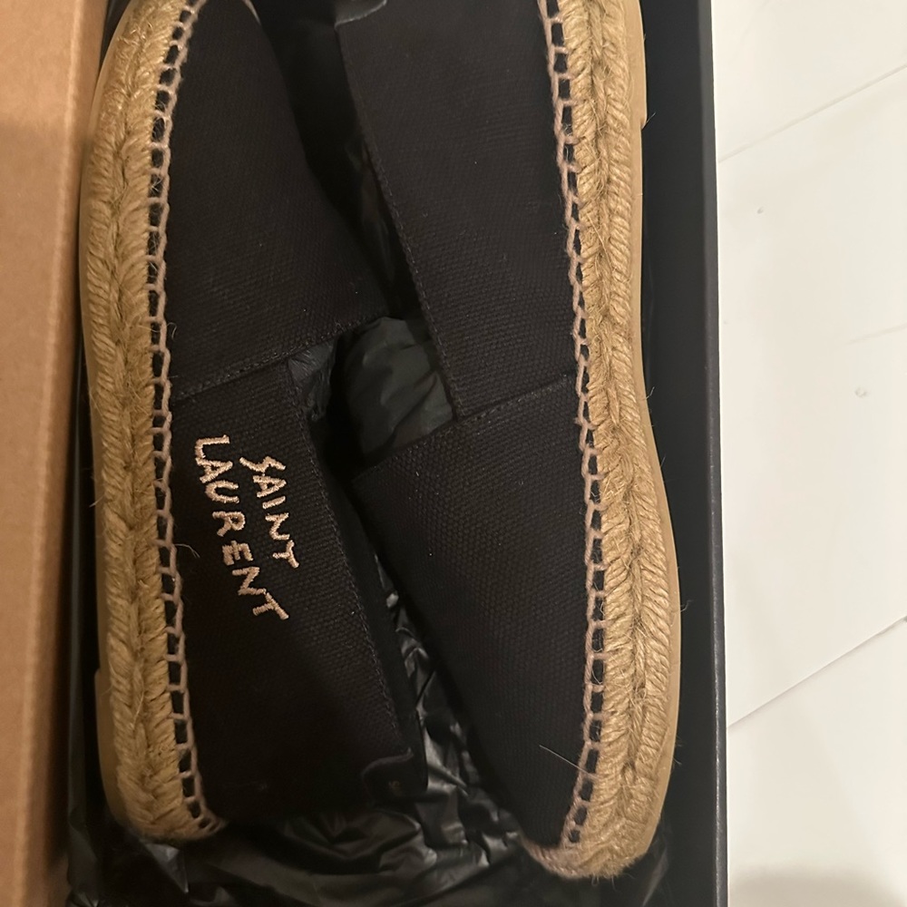 Brand new YSL espadrilles